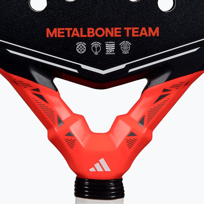 Padel racket adidas Metalbone Team 2026 black/red 7