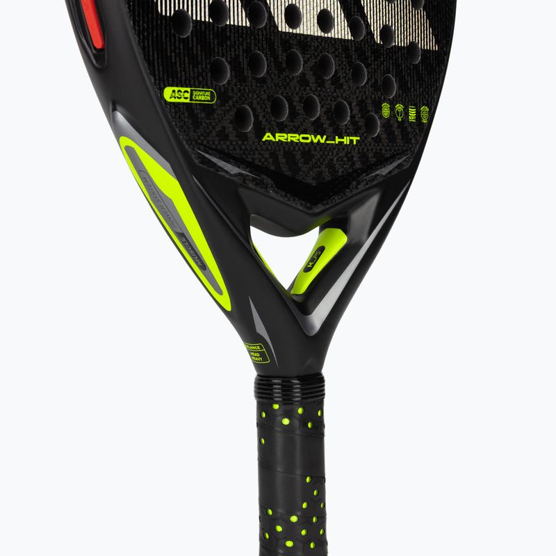 Padel racket adidas Arrow Hit black/silver 4