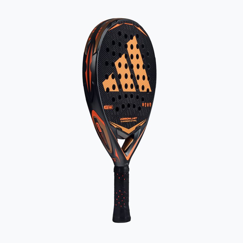 Padel racket adidas Arrow Hit Carbon CTRL anthracite/orange 2