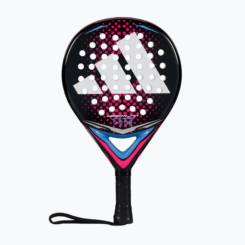Children's padel racket adidas Arrow Hit Junior white/pink