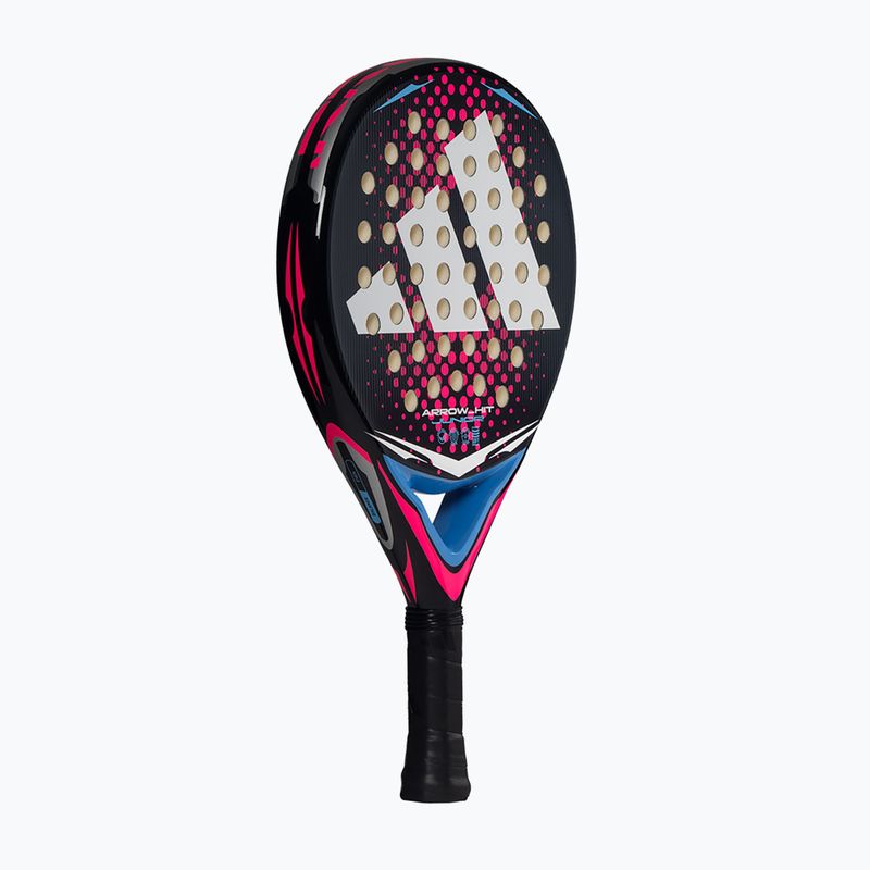 Children's padel racket adidas Arrow Hit Junior white/pink 2