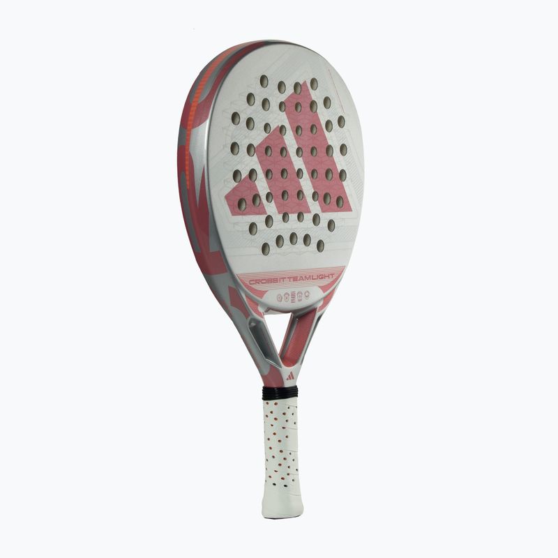 Padel racket adidas Cross IT Team Light 2026 white/pink 2