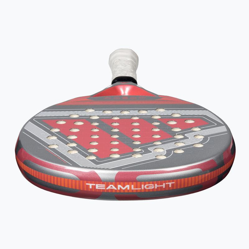 Padel racket adidas Cross IT Team Light 2026 white/pink 4