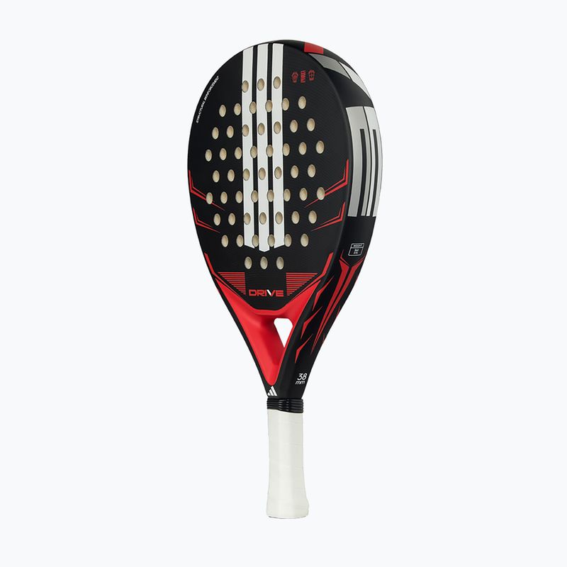 Padel racket adidas Drive Black 2026 black/red 3