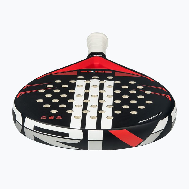 Padel racket adidas Drive Black 2026 black/red 4