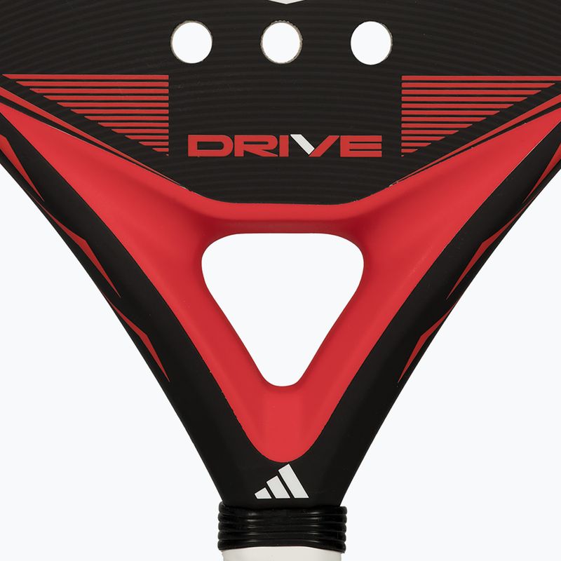 Padel racket adidas Drive Black 2026 black/red 5