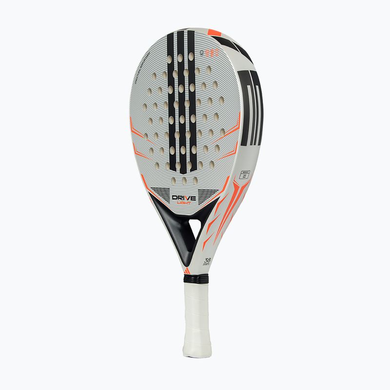 Padel racket adidas Drive Light 2026 white/orange 3