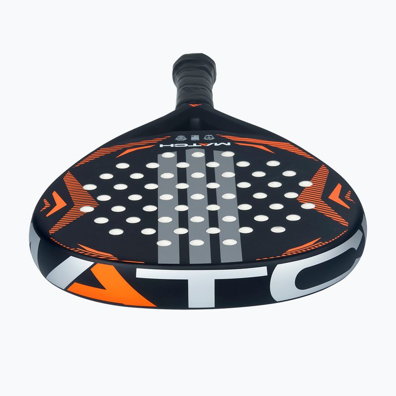 Padel racket adidas Match 2026 black/orange 4
