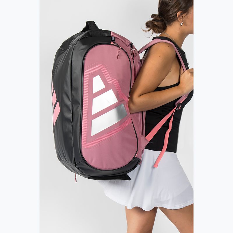 Padel bag adidas Pro Tour Racket Bag 2026 70 l pink/black 5