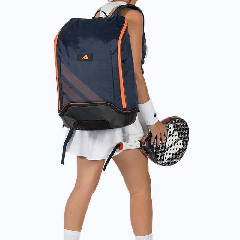 adidas Pro Tour padel backpack 2026 40 l blue/bronze 4