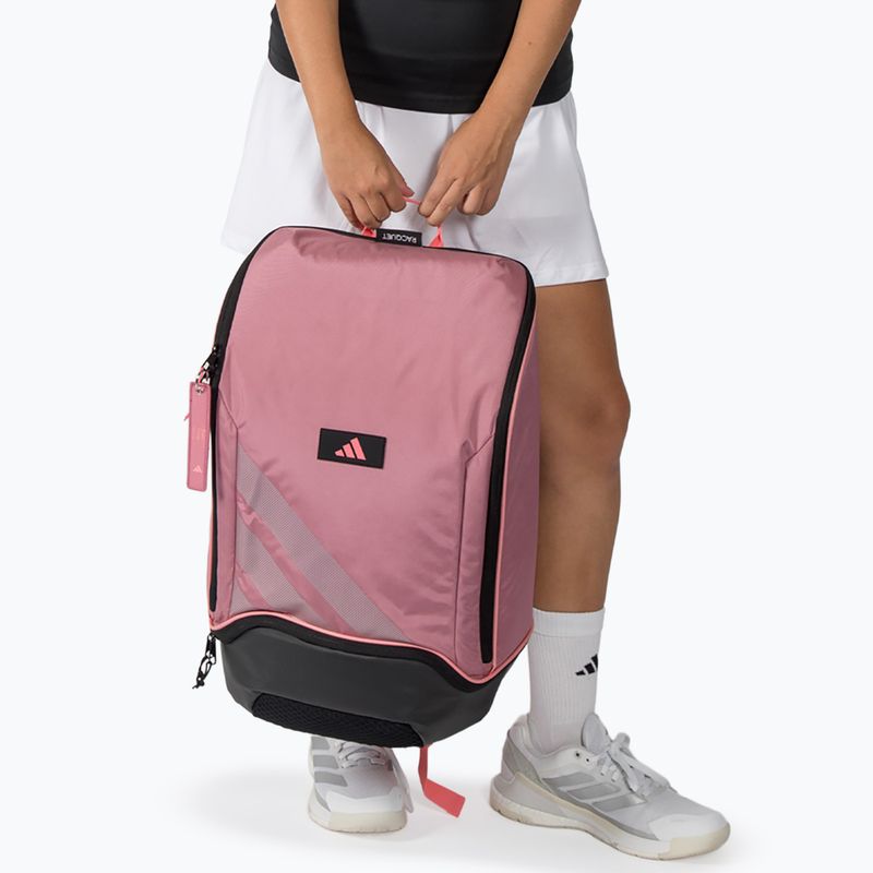 Padel backpack adidas Pro Tour Martita Ortega 2026 40 l pink/black 6