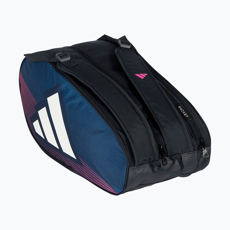 Padel bag adidas Control Racket Bag 2026 blue/pink 2