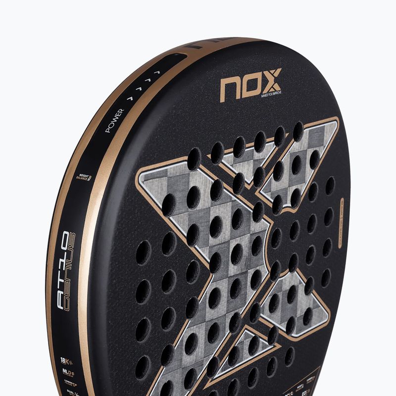 Padel racket NOX AT10 Genius 18K Alum By Agustin Tapia 6