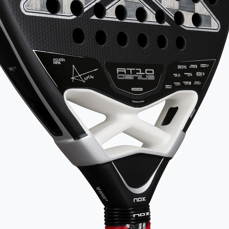Padel racket NOX AT10 Genius Attack 18K Alum By Agustin Tapia 8