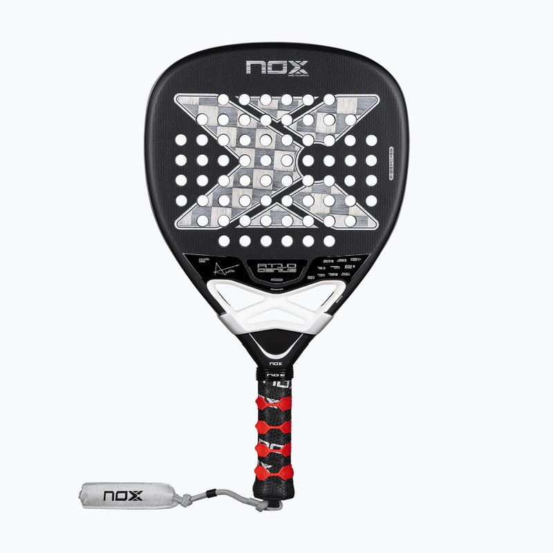 Padel racket NOX AT10 Genius Attack 18K Alum By Agustin Tapia 11