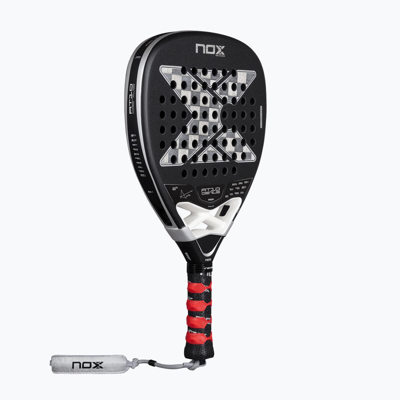Padel racket NOX AT10 Genius Attack 18K Alum By Agustin Tapia 12