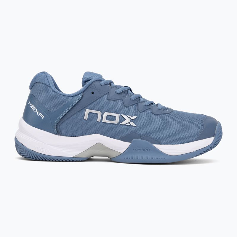 Padel shoes NOX ML10 Hexa blue/silver 2