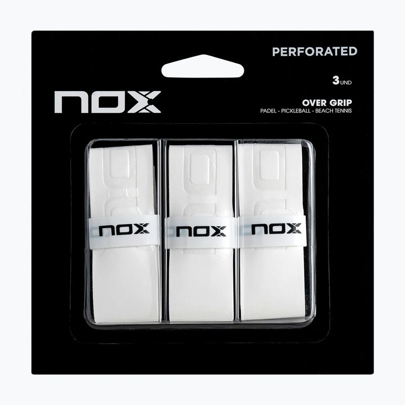 Padel wraps NOX Pro Overgrip 3 pcs. white