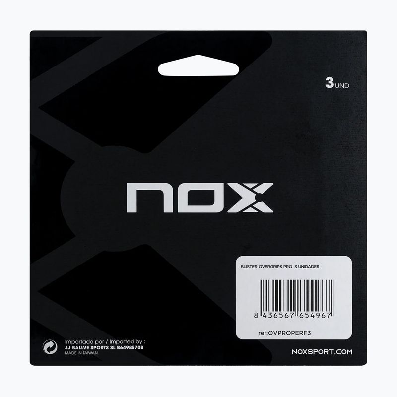 Padel wraps NOX Pro Overgrip 3 pcs multicolour 2