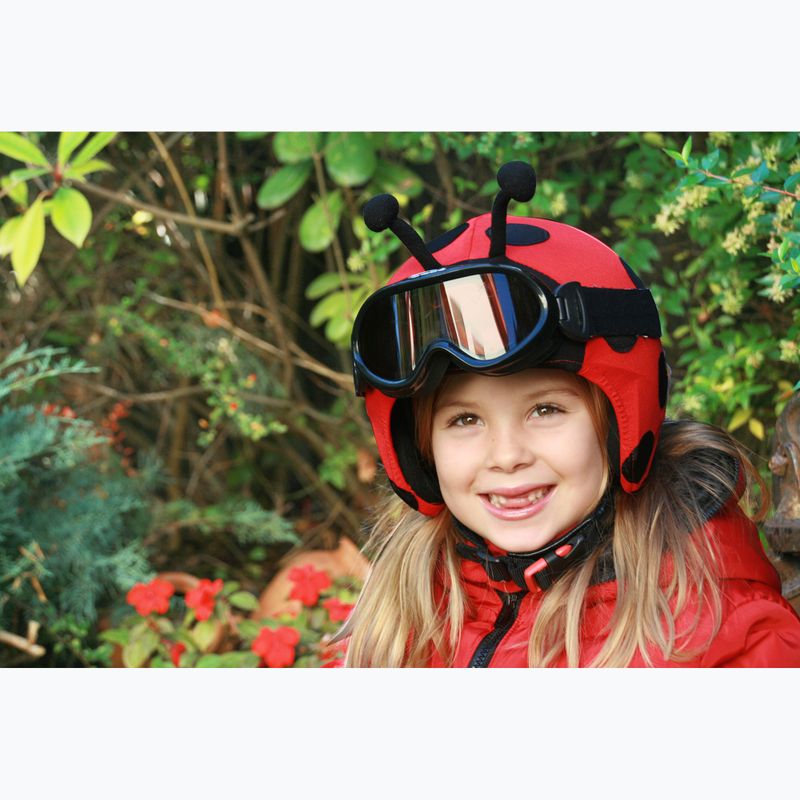 COOLCASC Ladybird helmet overlay red 001 12