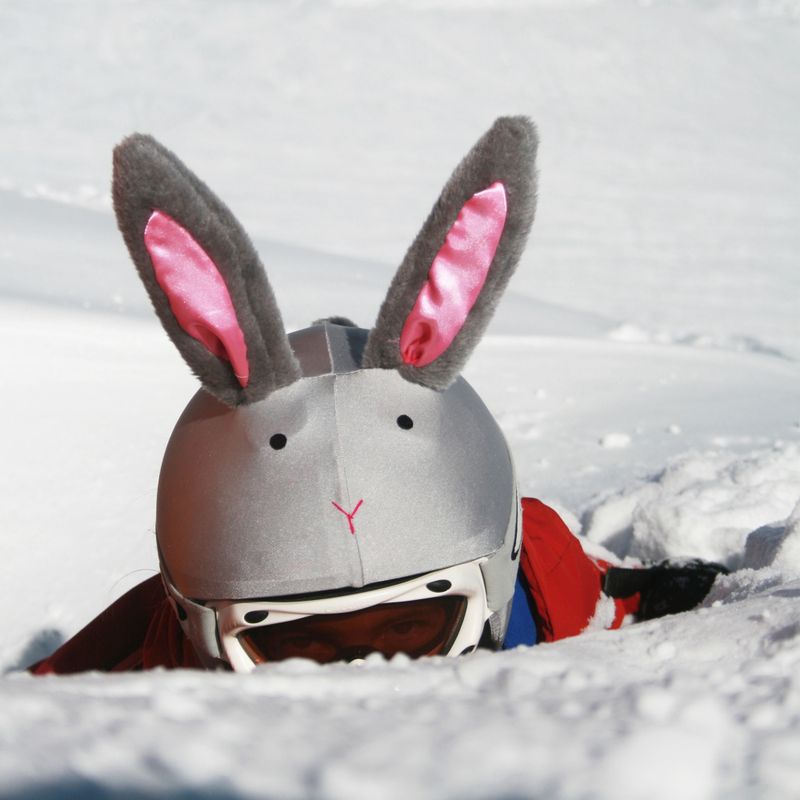 COOLCASC Bunny helmet overlay grey 003 4