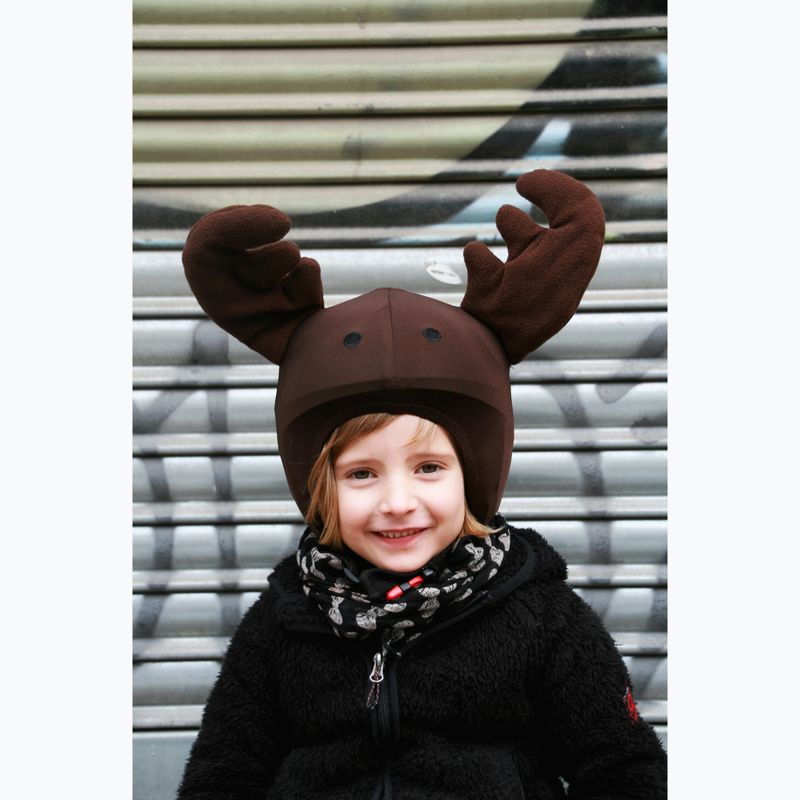 COOLCASC Moose brown helmet overlay 12 6