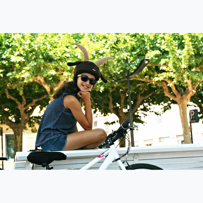 COOLCASC Goat helmet cap brown 18 6
