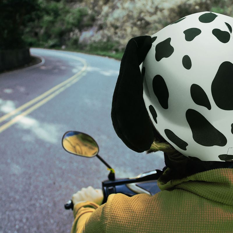 Helmet cover COOLCASC Dalmatian 8