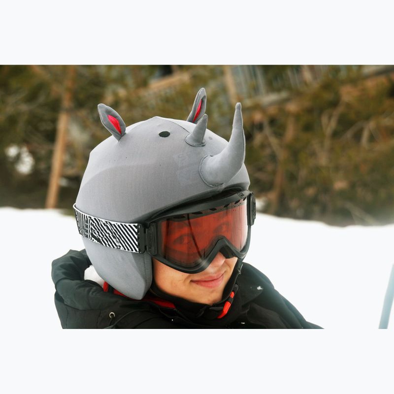 COOLCASC Rhino grey helmet pad 22 8