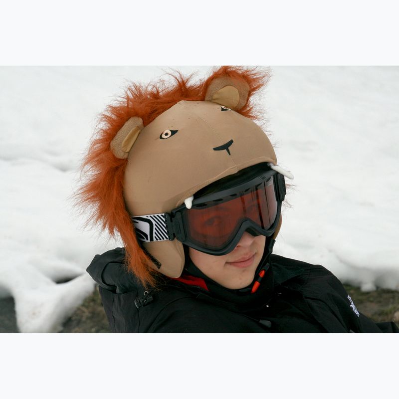 COOLCASC helmet pad Lion brown 23 8