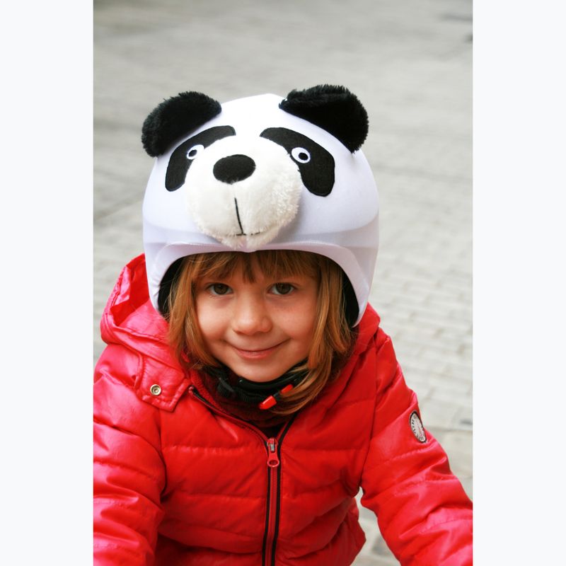 COOLCASC Panda Bear helmet overlay white 42 6