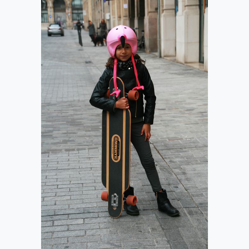 COOLCASC Flamingo pink helmet overlay 050 6