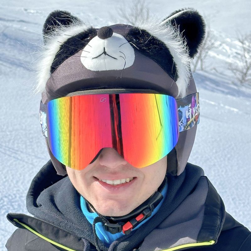 Helmet cover COOLCASC Racoon 8