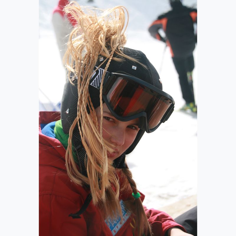COOLCASC Punky Girl helmet overlay black S062 2