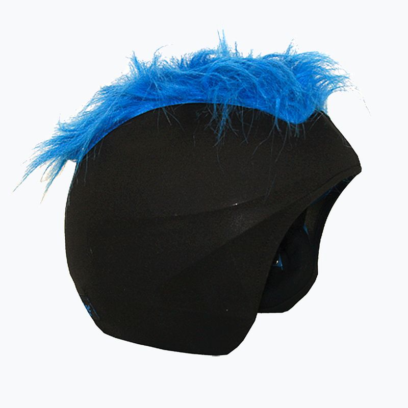 COOLCASC Helmet Cover Furry Blue 2