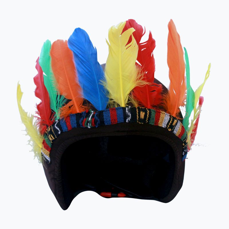 COOLCASC Indian coloured helmet overlay S077