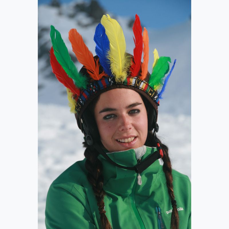 COOLCASC Indian coloured helmet overlay S077 8