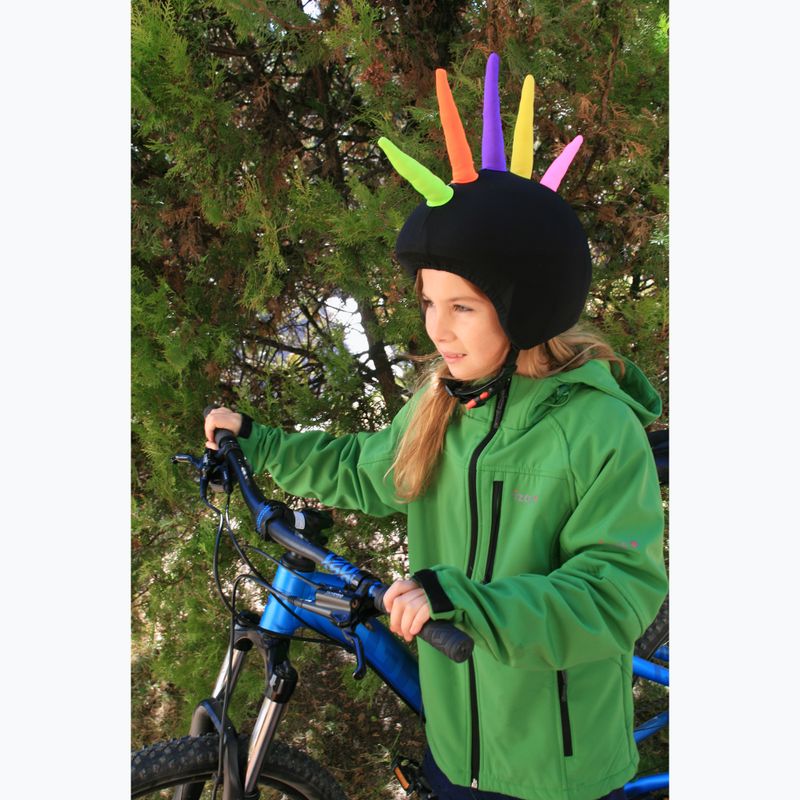 COOLCASC Crest helmet overlay black S082 8