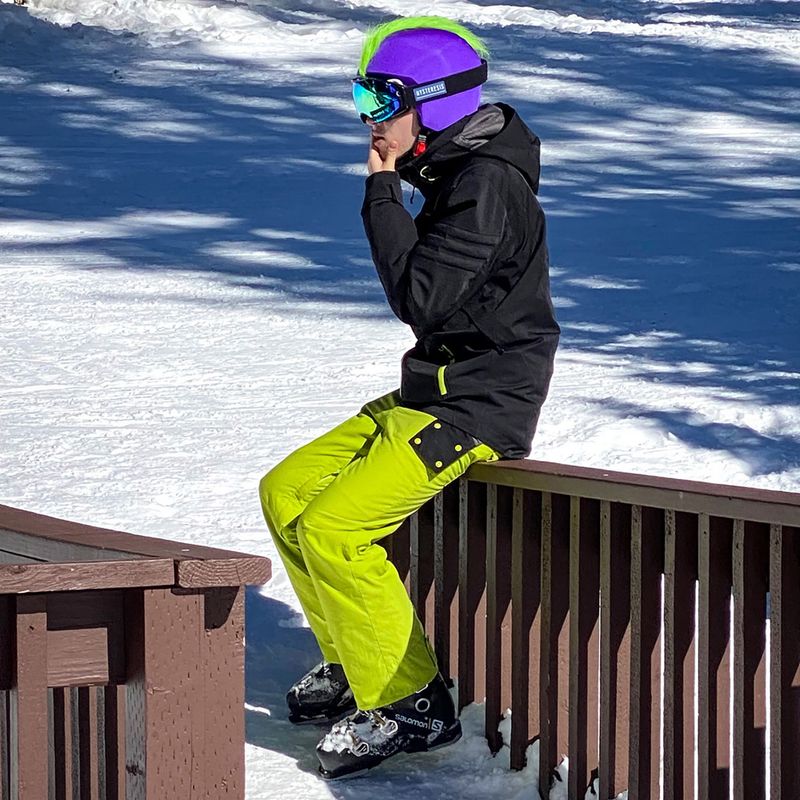 Helmet cover Coolcasc Green Mohican 9