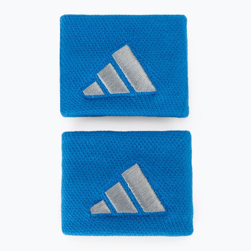 Wristbands adidas Wristband S 2 pcs. blue/grey