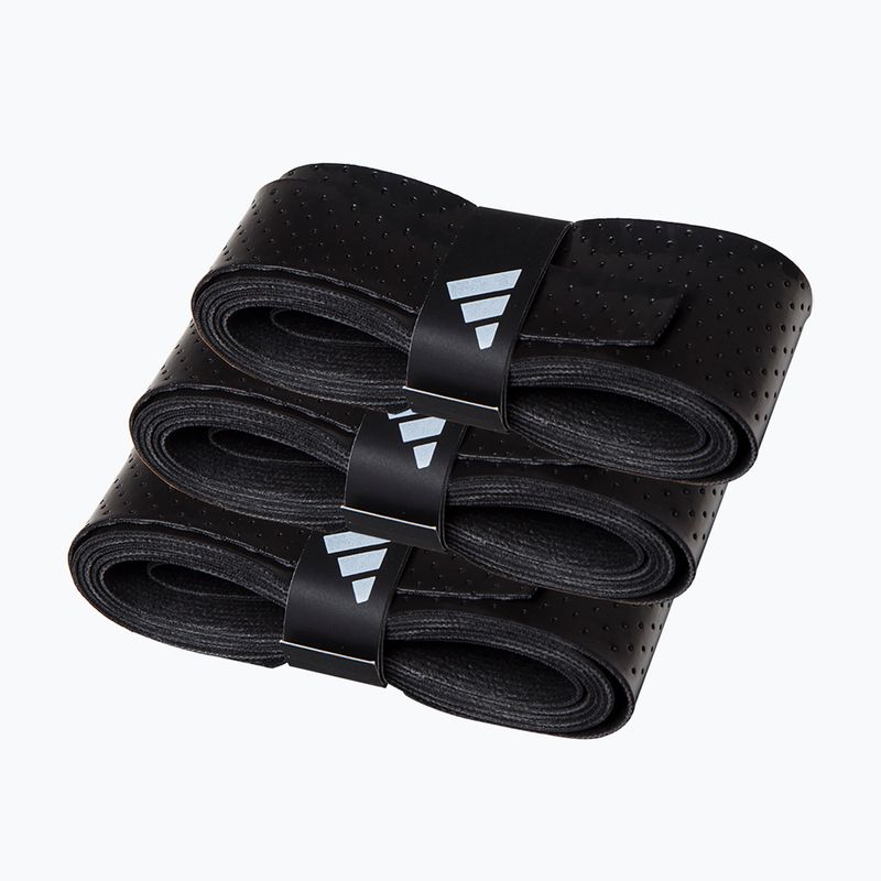 Padel racket wraps adidas Padel Overgrip Set 3 pcs. black