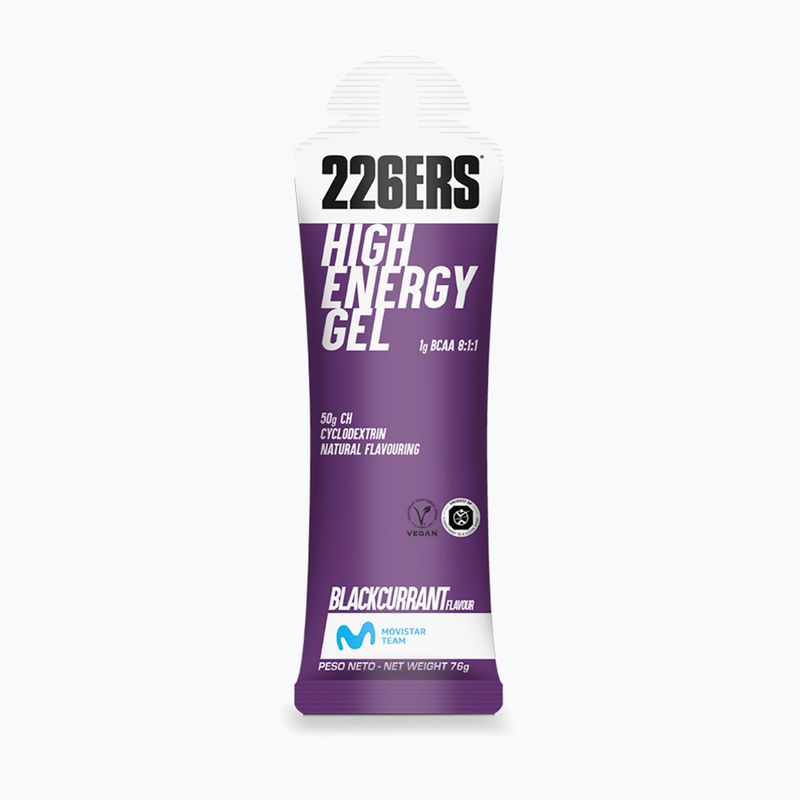 Energy gel 226ERS High Energy BCAA 76 g blackcurrant