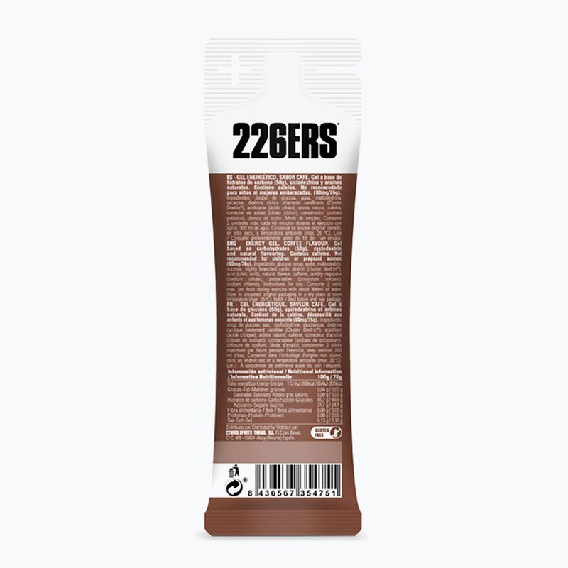 226ERS High Energy Caffeine energy gel 76 g coffee 2