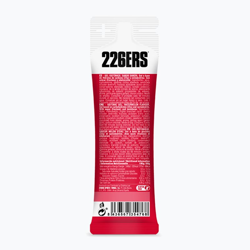 226ERS Isotonic energy gel 68 g watermelon 2