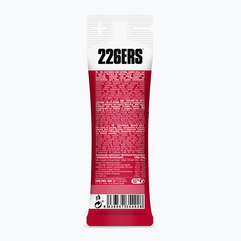 226ERS Isotonic Caffeine energy gel 68 g cola 2