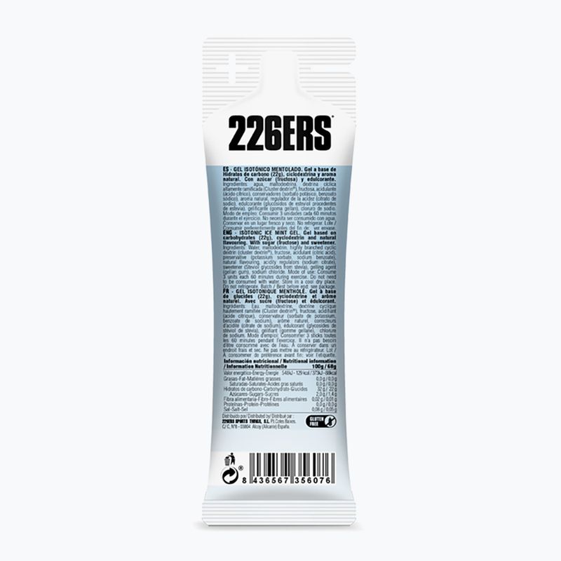 226ERS Isotonic Ice energy gel 68 g mint 2