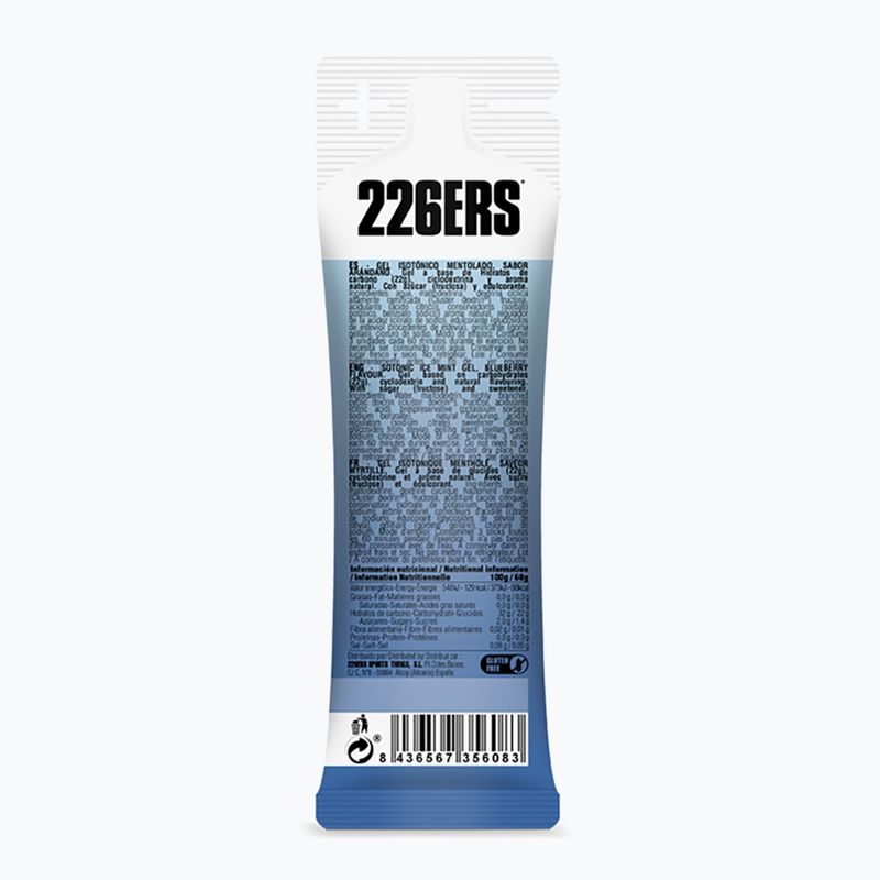226ERS Isotonic Ice energy gel 68 g blueberry-mint 2