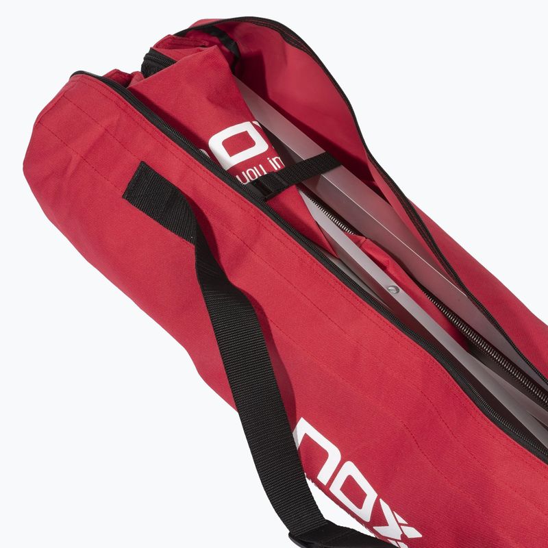 Ball basket Nox Foldable Balls Basket With Wheels Red 7