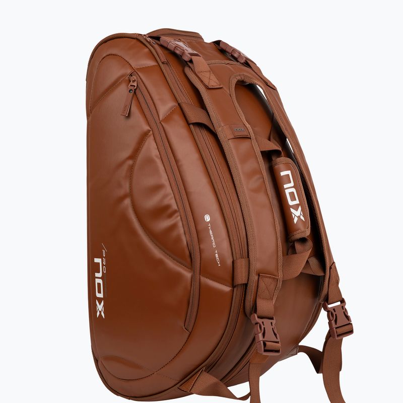 NOX Pro Series padel bag 38 l camel 4