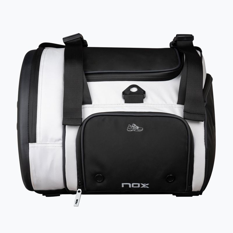 Padel bag NOX Luxury Master Series Padelbag 60 l white/black 5
